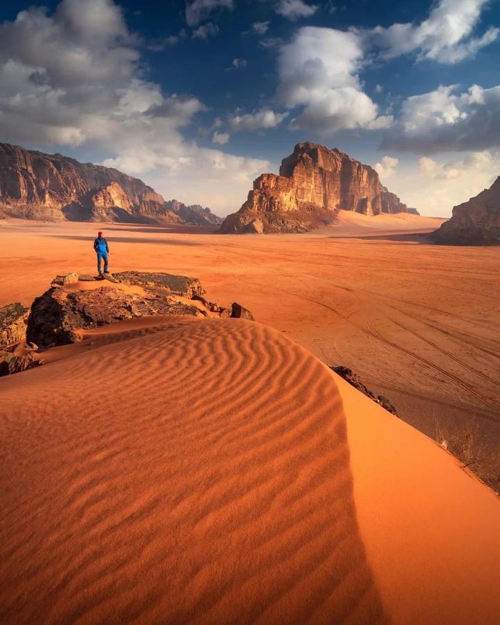 Bedouin desert camp Wadi Rum Exterior foto