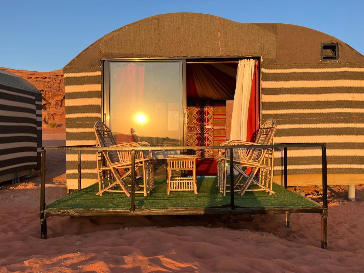 Bedouin desert camp Wadi Rum Exterior foto