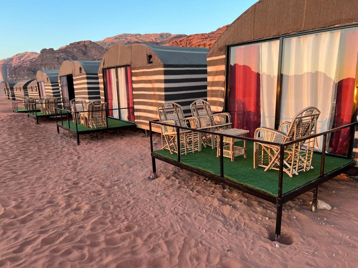 Bedouin desert camp Wadi Rum Exterior foto